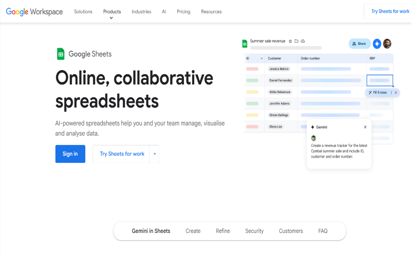 Can AI Build A Spreadsheet? 10 Best AI Excel sheet Generator can ai build a spreadsheet